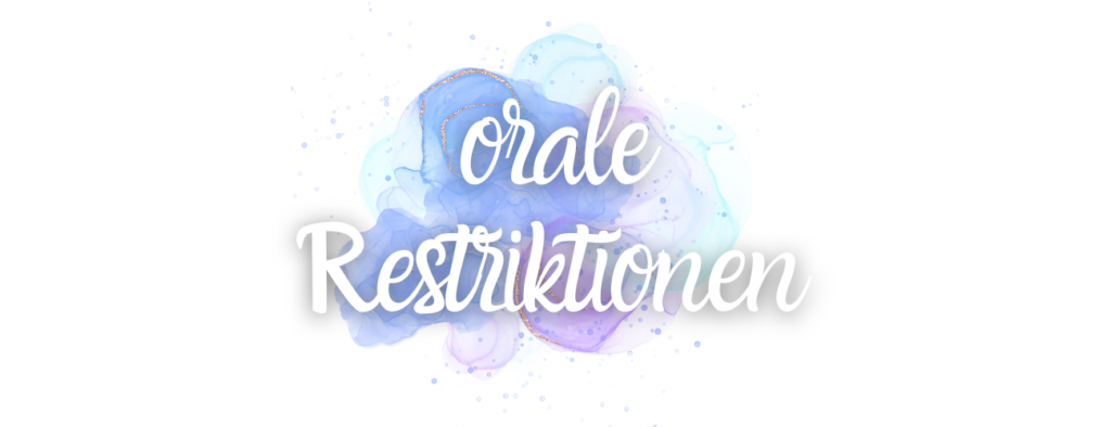 Zungenband, Zungenbändchen, Lippenband, Lippenbändchen, Wangenband, Wangenbändchen, orale Restriktionen, verkürzte Zunge